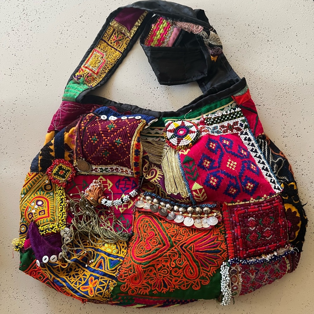 1 Of a Kind By Ron Herman Boho Bag, like new!